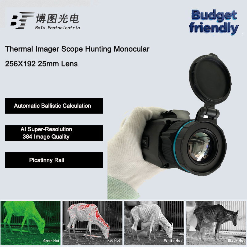 Thermal Imaging Camera 256X192 - Câmera térmica externa escopo visão noturna