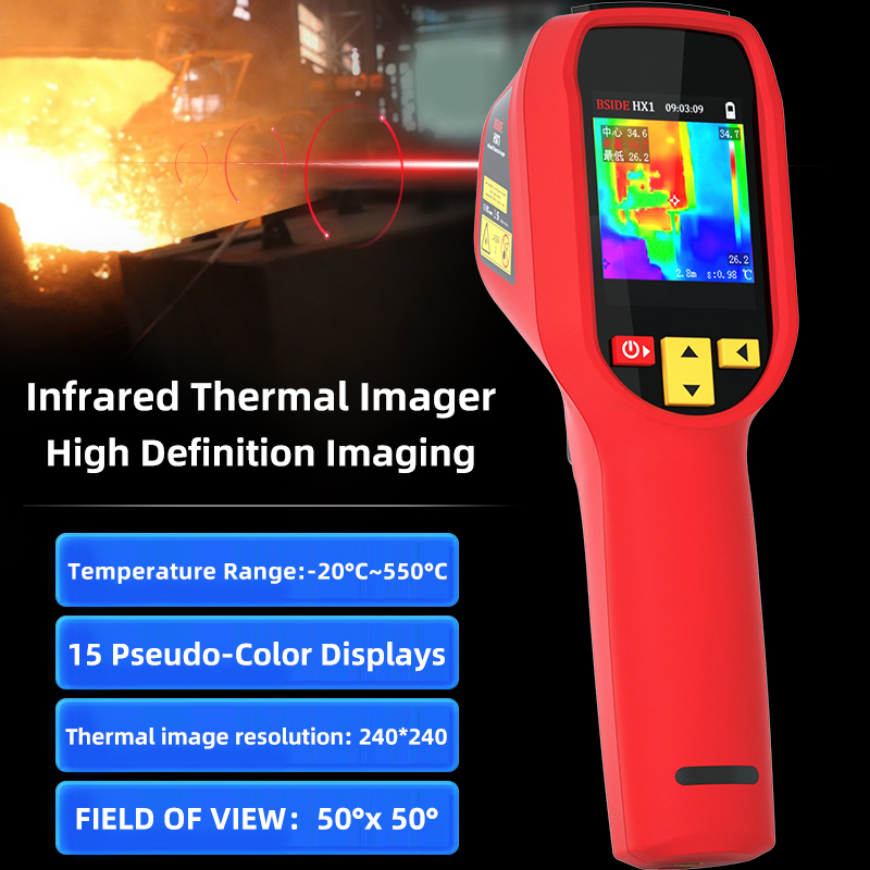 Thermal Imager Pcb Repair - Câmera Termográfica HX1 240X240, Medidor de