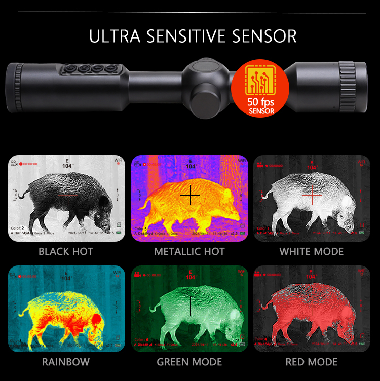 Escopo de imagem térmica TGS22 - Hunting Thermal Imaging Scope avaliação e preço
