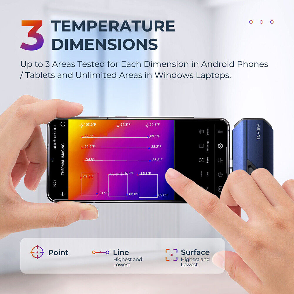 Câmera de imagem térmica TOPDO - Topdon Tc001 Thermal Camera avaliação e preço