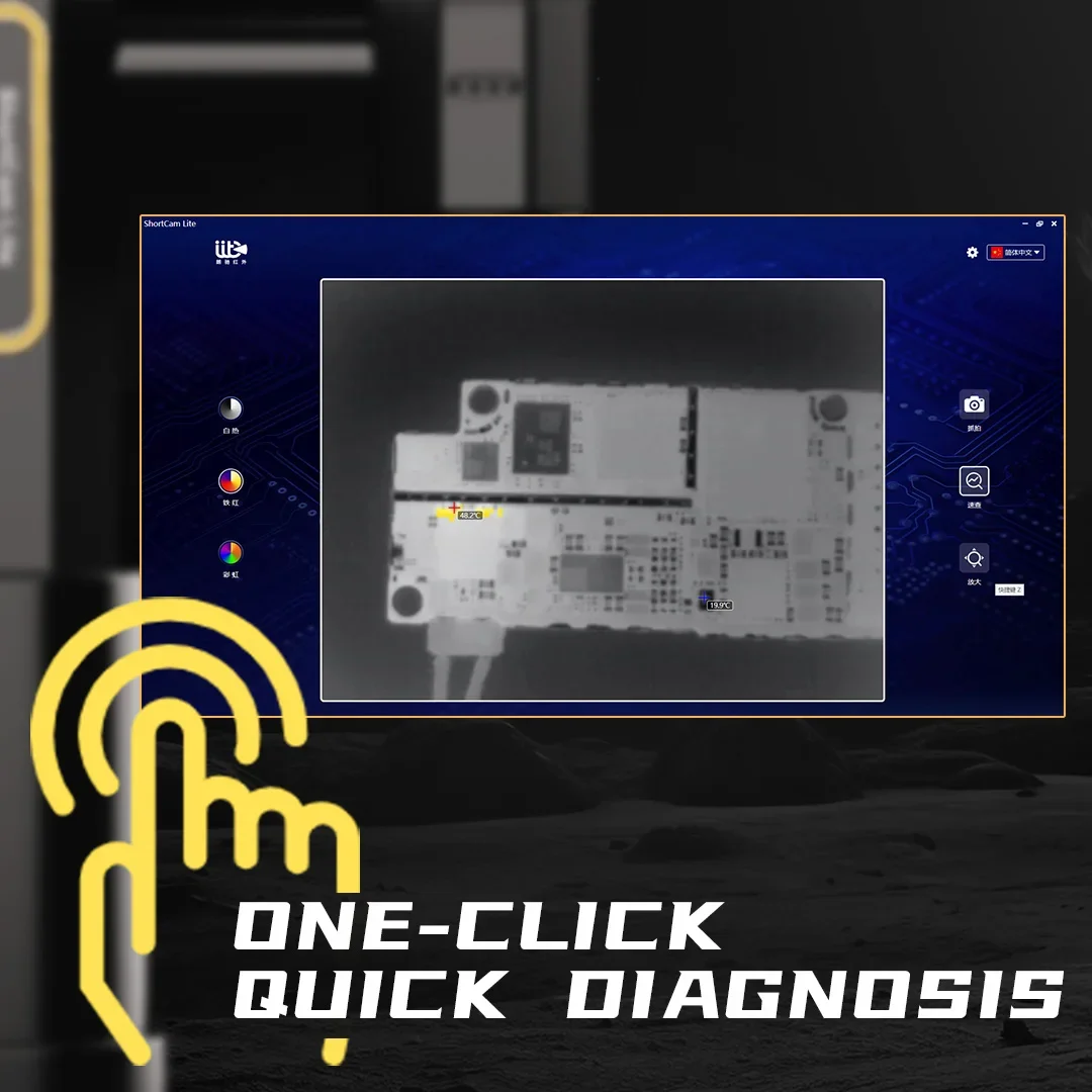 4th Shortcam Lite Instrumento  - Shortcam Thermal Imaging Pcb avaliação e preço